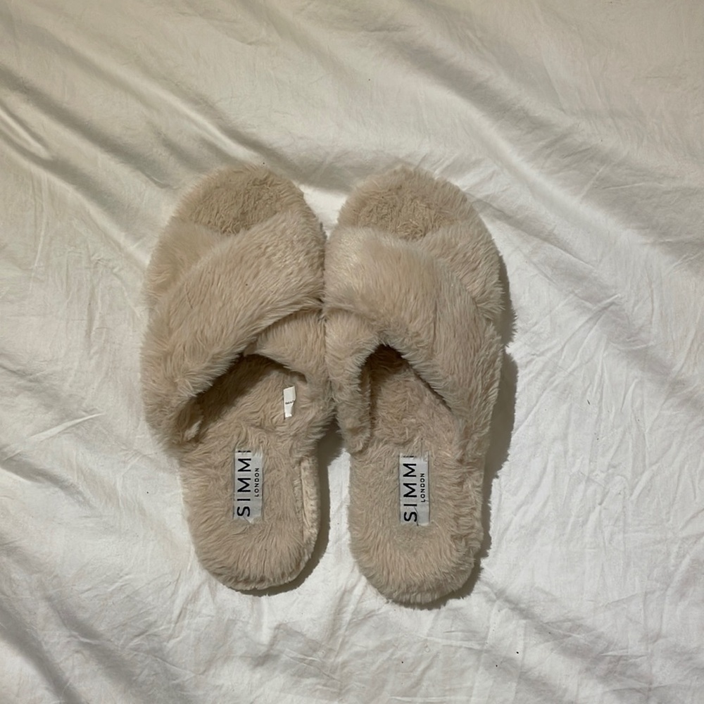 ASOS Fuzzy Sandal Slippers